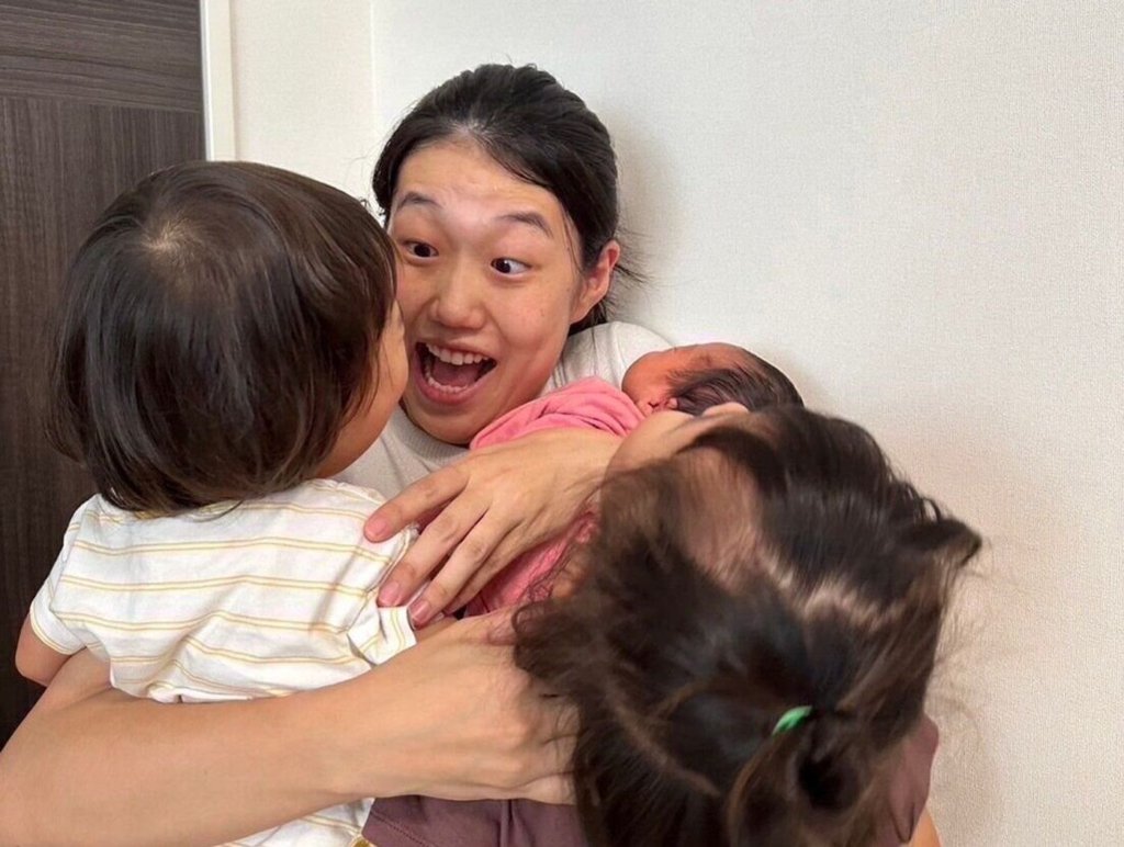 横澤夏子と三姉妹